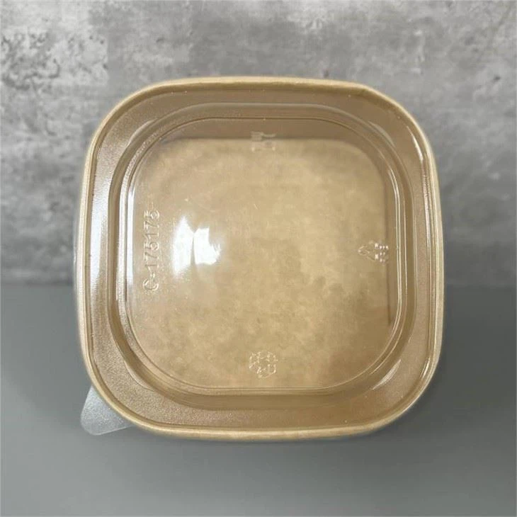 1300ml Kare Kraft Salata Kaseleri